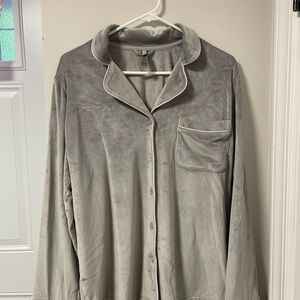 SKIMS Gray Pajama Set